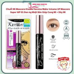 Mascara Kissme Heroin Make Dạng Màng Film Nâng Cong Và Dài Mi-Mini