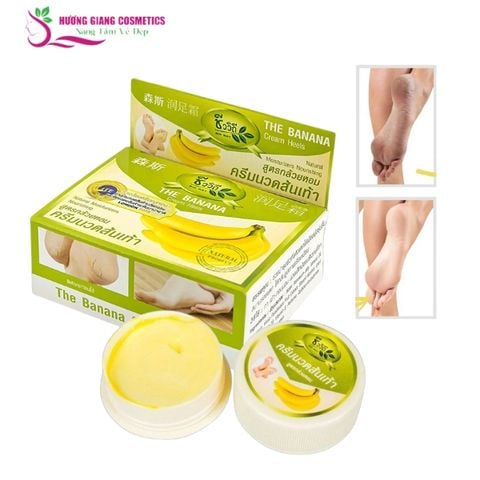 Kem chuối Trị Nứt Gót Chân Banana Cream Heel Thái Lan 50ml