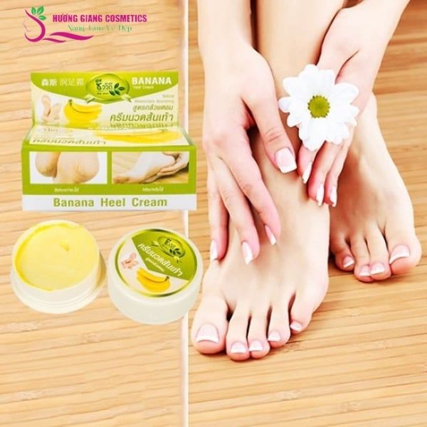 Kem chuối Trị Nứt Gót Chân Banana Cream Heel Thái Lan 50ml