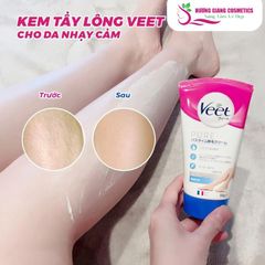 Kem tẩy lông Veet pure 150G
