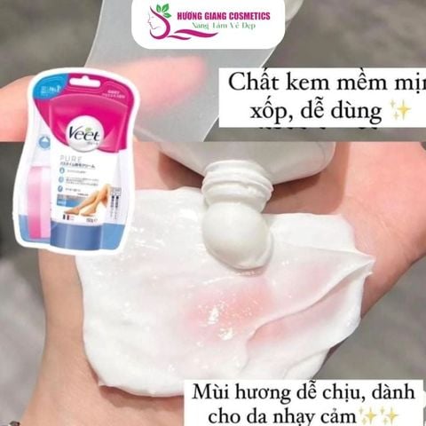 Kem tẩy lông Veet pure 150G