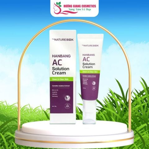Kem Ngừa Mụn Dưỡng Ẩm Hanbang AC The Natue Book Hàn Quốc 50g