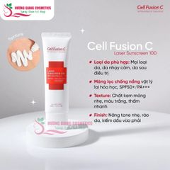 Kem Chống Nắng Cell Fusion C Laser Sunscreen 100 SPF50+Cho Da Nhạy Cảm