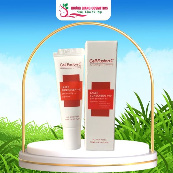 Kem Chống Nắng Cell Fusion C Laser Sunscreen 100 SPF50+Cho Da Nhạy Cảm