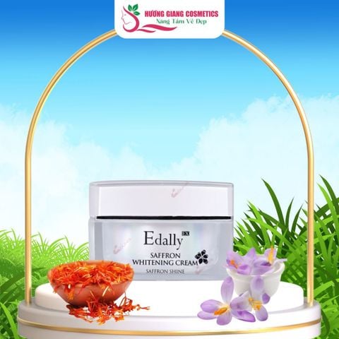 Kem dưỡng Trắng da chiết xuất nhụy hoa Nghệ Tây Edally EX 50ml