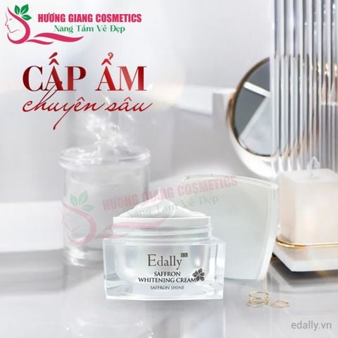 Kem dưỡng Trắng da chiết xuất nhụy hoa Nghệ Tây Edally EX 50ml