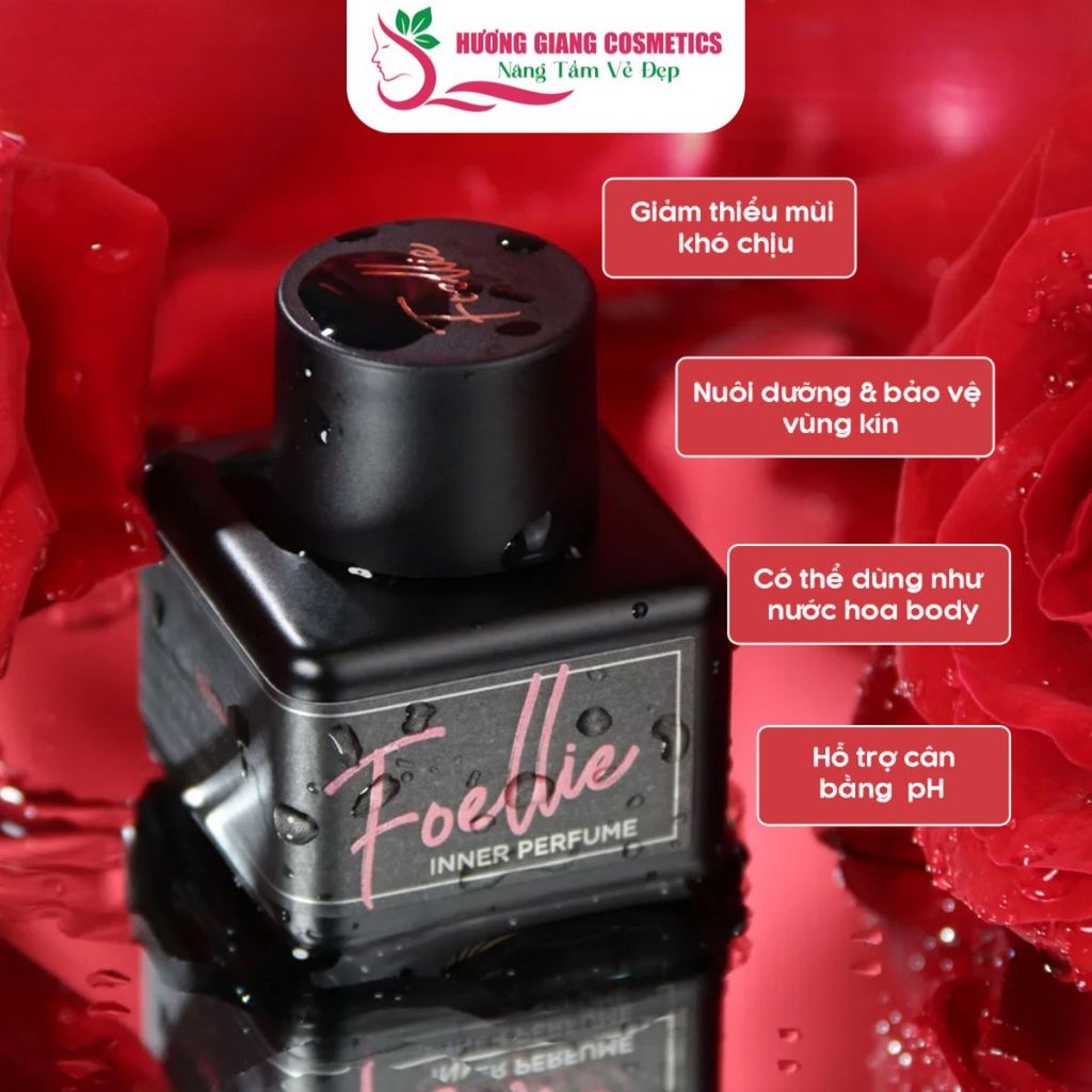 Nước Hoa Vùng Kín Hương Hoa Hồng Foellie Inner 5ml