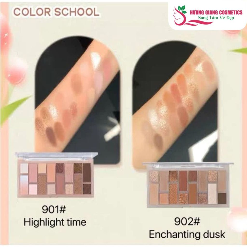 Bảng Phấn Mắt 16 Ô Color School Streamer Firework Eyeshadow 36gr