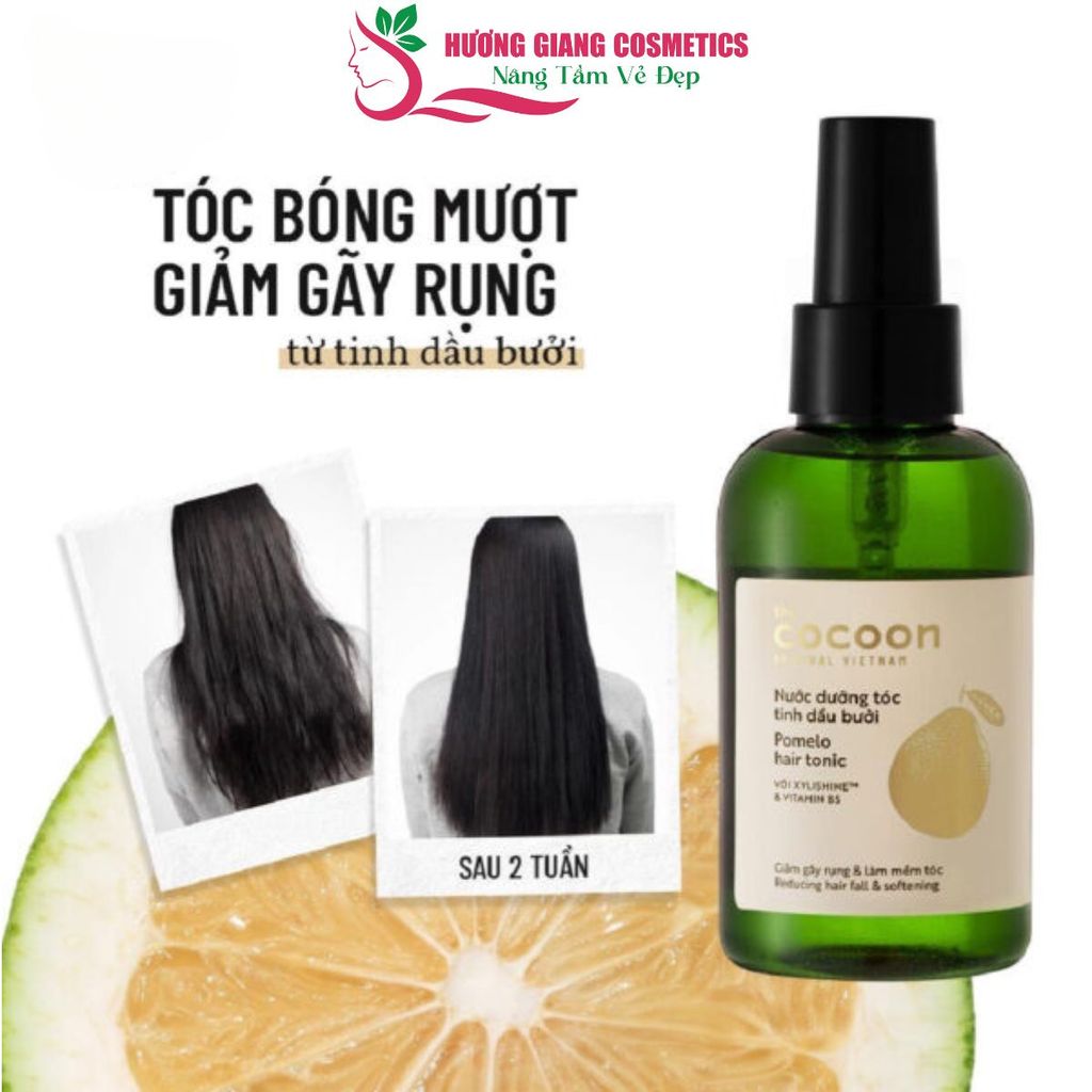 Dưỡng Tóc Tinh Dầu Bưởi Cocoon Ngăn Gãy Rụng Và Hỗ Trợ Mọc Tóc 140ml