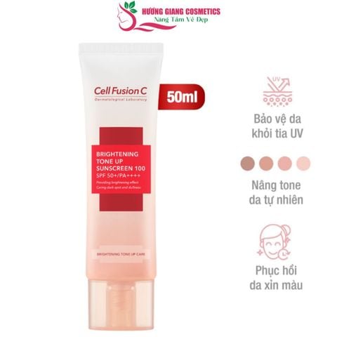 Kem Chống Nắng  Nâng Tông Cell Fusion C Toning Sunscreen 100SPF50+50ml