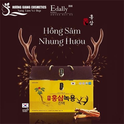Nước Hồng Sâm Nhung Hươu Edally BH Hwa Pyung Sam 6 Year Old Hàn Quốc