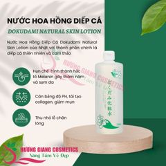Nước hoa hồng trị mụn chiết xuất diếp cá dokudami skin lotion Nhật bản