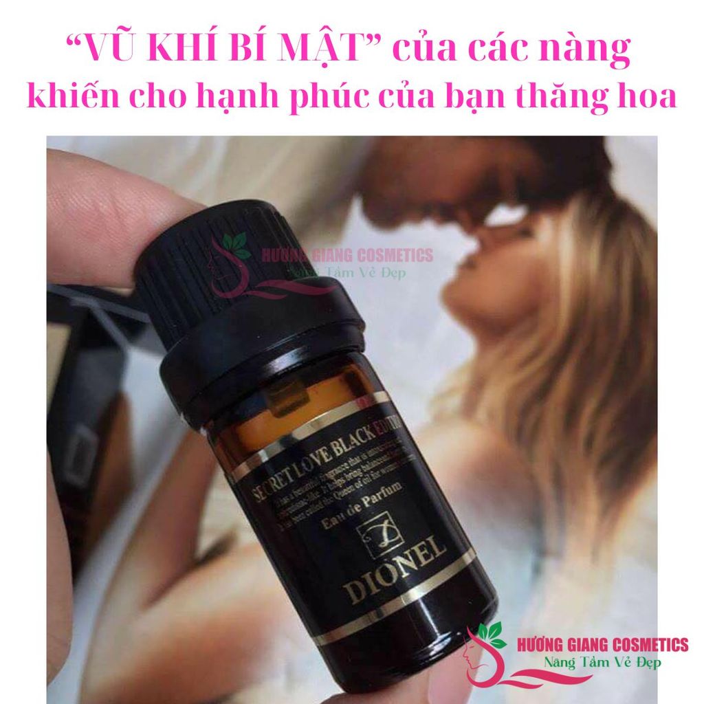 Nước Hoa Vùng Kín Dionel Secret Love Black Edition Oil 5ml