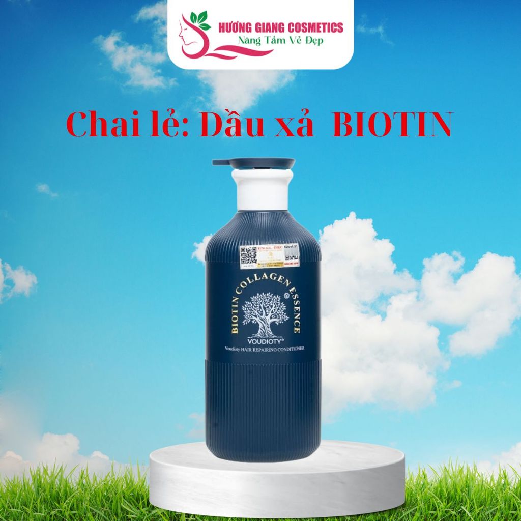 Combo Dầu Gội Xả Biotin Xanh Phục hồi Và Kích Thích Mọc Tóc 500ml
