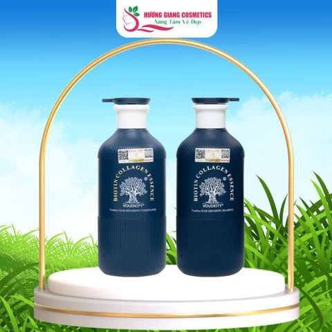 Dầu Gội Xả Biotin Xanh Phục hồi Và Kích Thích Mọc Tóc 500ml