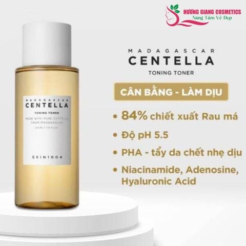 Nước Hoa Hồng Rau Má Phục Hồi Da Centella Toning Skin1004 210ml