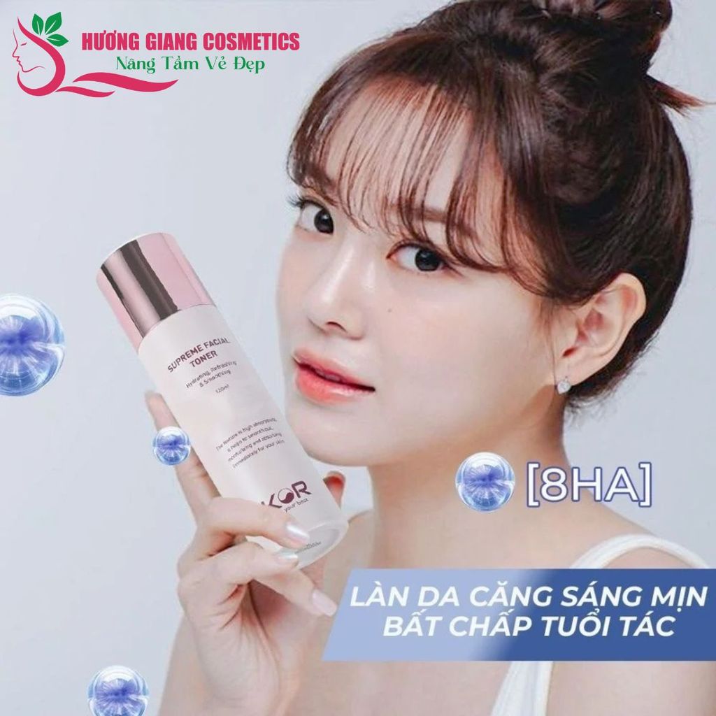 Toner Cấp Ẩm, Dưỡng Da Chuyên Sâu Hàn Quốc Kor Supreme Facial 120ml