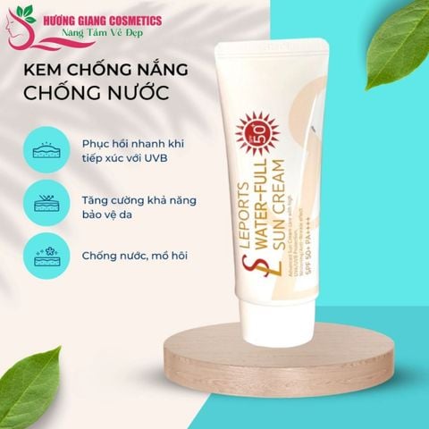 Kem Chống Nắng Nâng Tông SL Smile Leader Leports Water-full Sun Cream