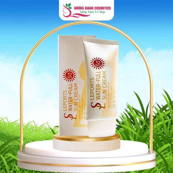 Kem Chống Nắng Nâng Tông SL Smile Leader Leports Water-full Sun Cream