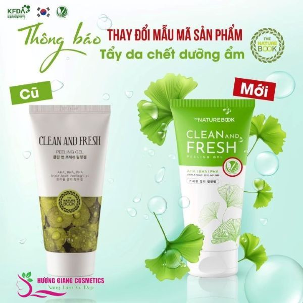 Gel Tẩy tế bào chết và dưỡng ẩm The Nature Book Hàn Quốc 120ml