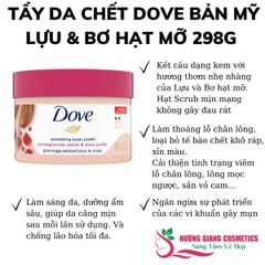 Tẩy Tế Bào Da Chết Toàn Thân Dove Exfoliating Body 298g