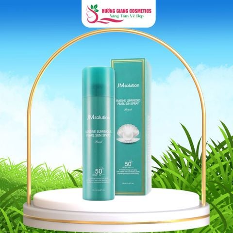 Xịt Chống Nắng Toàn Thân Từ Ngọc Trai JM Solution Sun Spray SPF50+