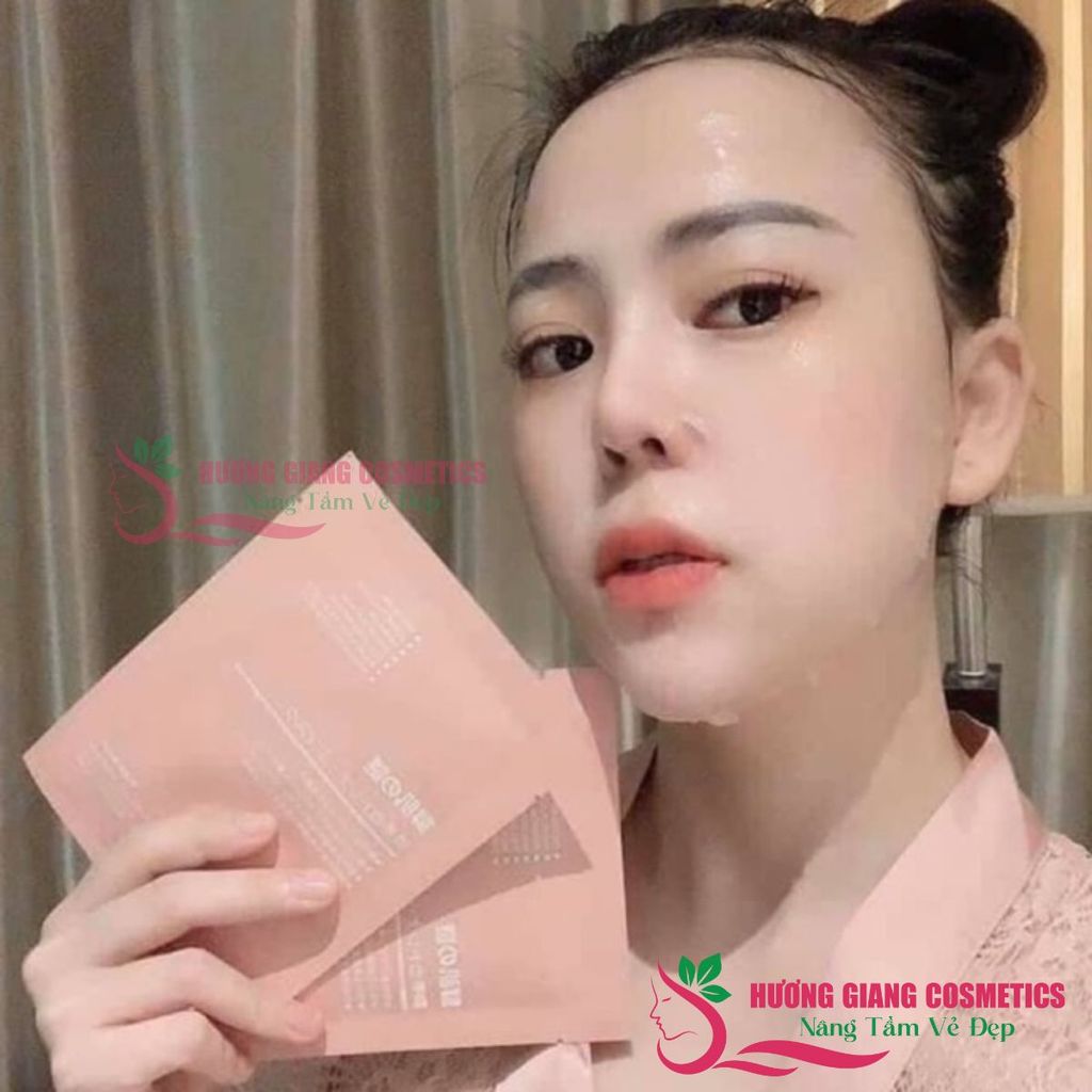 Mặt Nạ Nhau Thai Cừu Nhật Bản Rwine Beauty Dưỡng Da, Tái Tạo Collagen 40ml