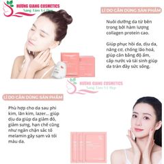 Mặt Nạ Nhau Thai Cừu Nhật Bản Rwine Beauty Dưỡng Da, Tái Tạo Collagen 40ml