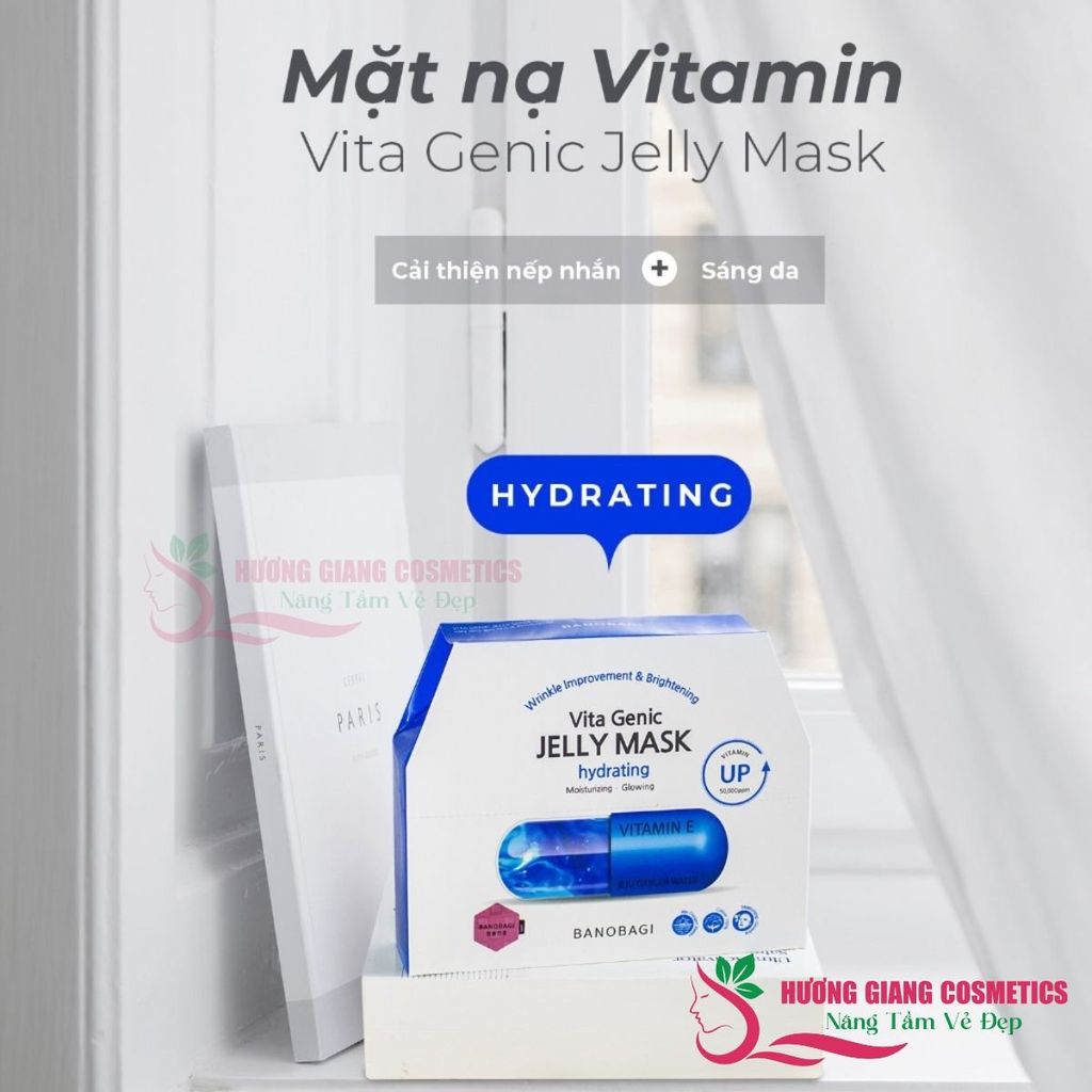 Mặt Nạ Banobagi Vita Genic Jelly Mask Hydrating Dưỡng Ẩm làm Sáng Da