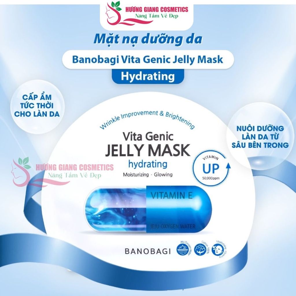 Mặt Nạ Banobagi Vita Genic Jelly Mask Hydrating Dưỡng Ẩm làm Sáng Da