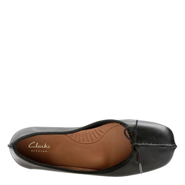 Giày Búp Bê Da Nữ Clarks - Freckle Ice