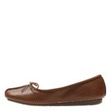 Giày Đế Bệt Da Nữ Clarks - Freckle Ice