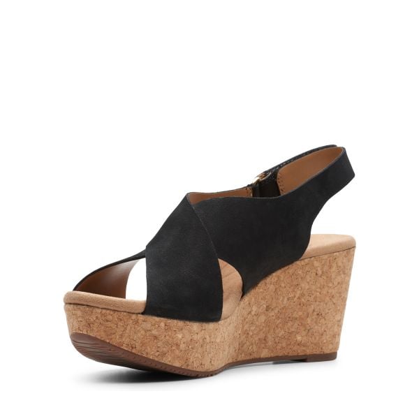 Giày Xăng Đan Đế Xuồng Da Nubuck Nữ Clarks - Annadel Eirwyn
