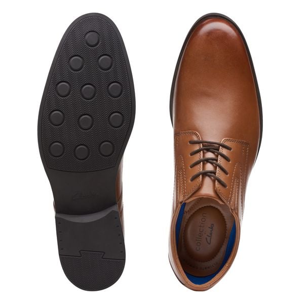 Giày Công Sở Da Nam Clarks - Whiddon Plain