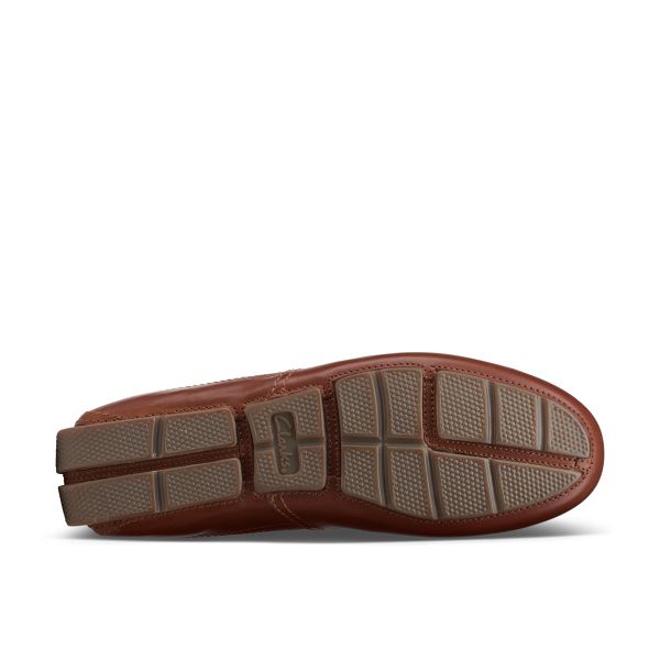 Giày Lười Da Nam Clarks - Markman Plain