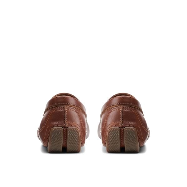 Giày Lười Da Nam Clarks - Markman Plain