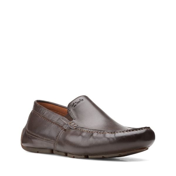 Giày Lười Da Nam Clarks - Markman Plain