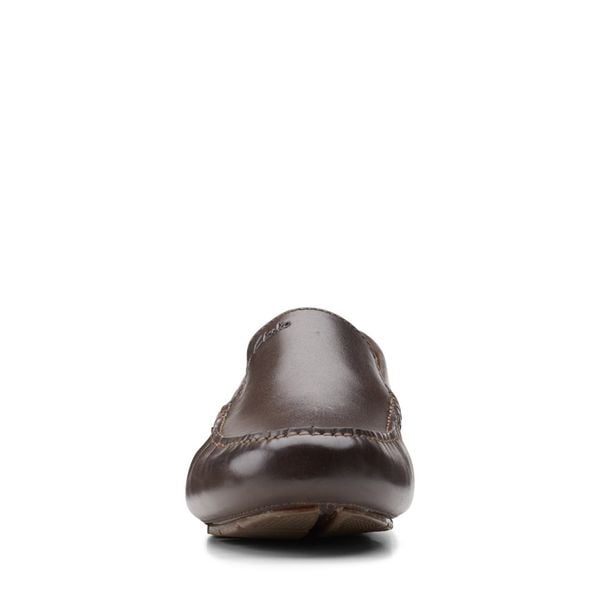 Giày Lười Da Nam Clarks - Markman Plain
