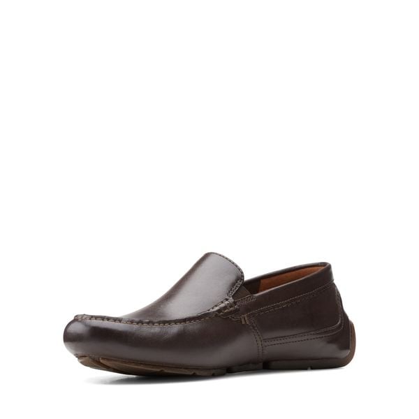 Giày Lười Da Nam Clarks - Markman Plain