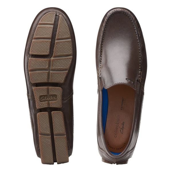 Giày Lười Da Nam Clarks - Markman Plain