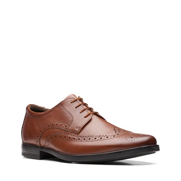 Giày Công Sở Da Nam Clarks - Howard Wing