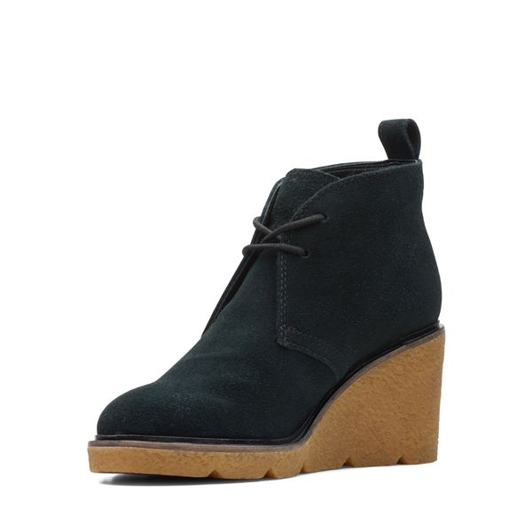 Giày Bốt Cao Gót Da Nữ Clarks - Clarkford DBT