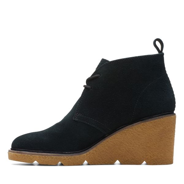 Giày Bốt Cao Gót Da Nữ Clarks - Clarkford DBT
