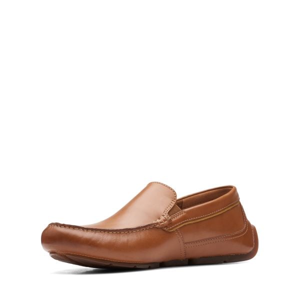 Giày Lười Da Nam Clarks - Markman Plain