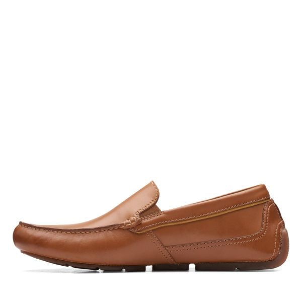 Giày Lười Da Nam Clarks - Markman Plain