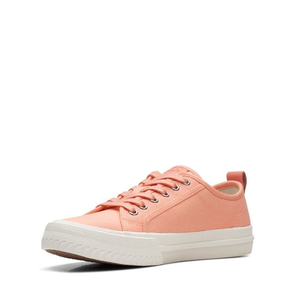 Giày Thể Thao Vải Canvas Nữ Clarks - Roxby Lace