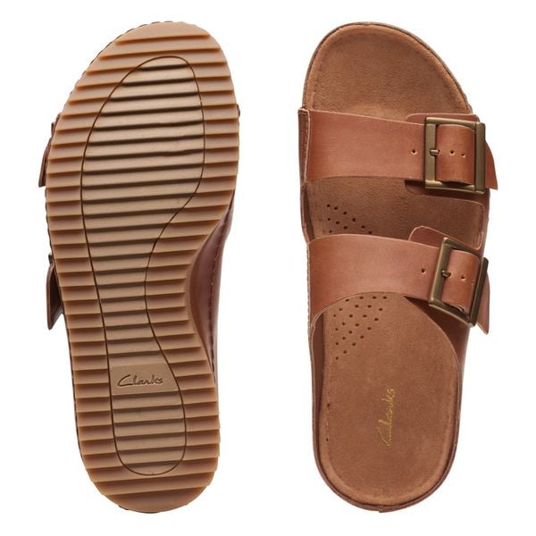 Dép Quai Ngang Da Nữ Clarks - Brookleigh Sun