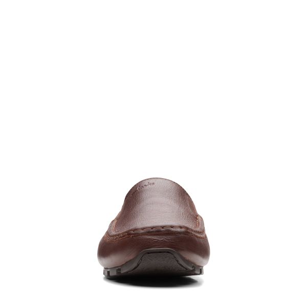 Giày Lười Da Nam Clarks - Oswick Plain