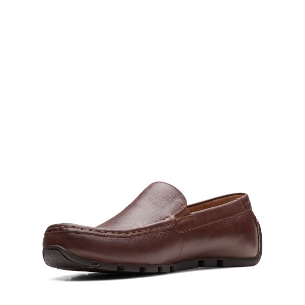 Giày Lười Da Nam Clarks - Oswick Plain