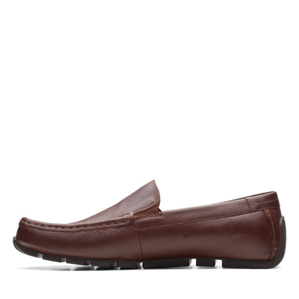 Giày Lười Da Nam Clarks - Oswick Plain